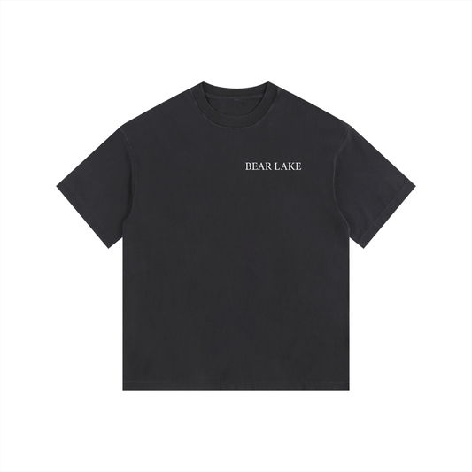Bear Lake Sailboat Vintage Oversized T-Shirt