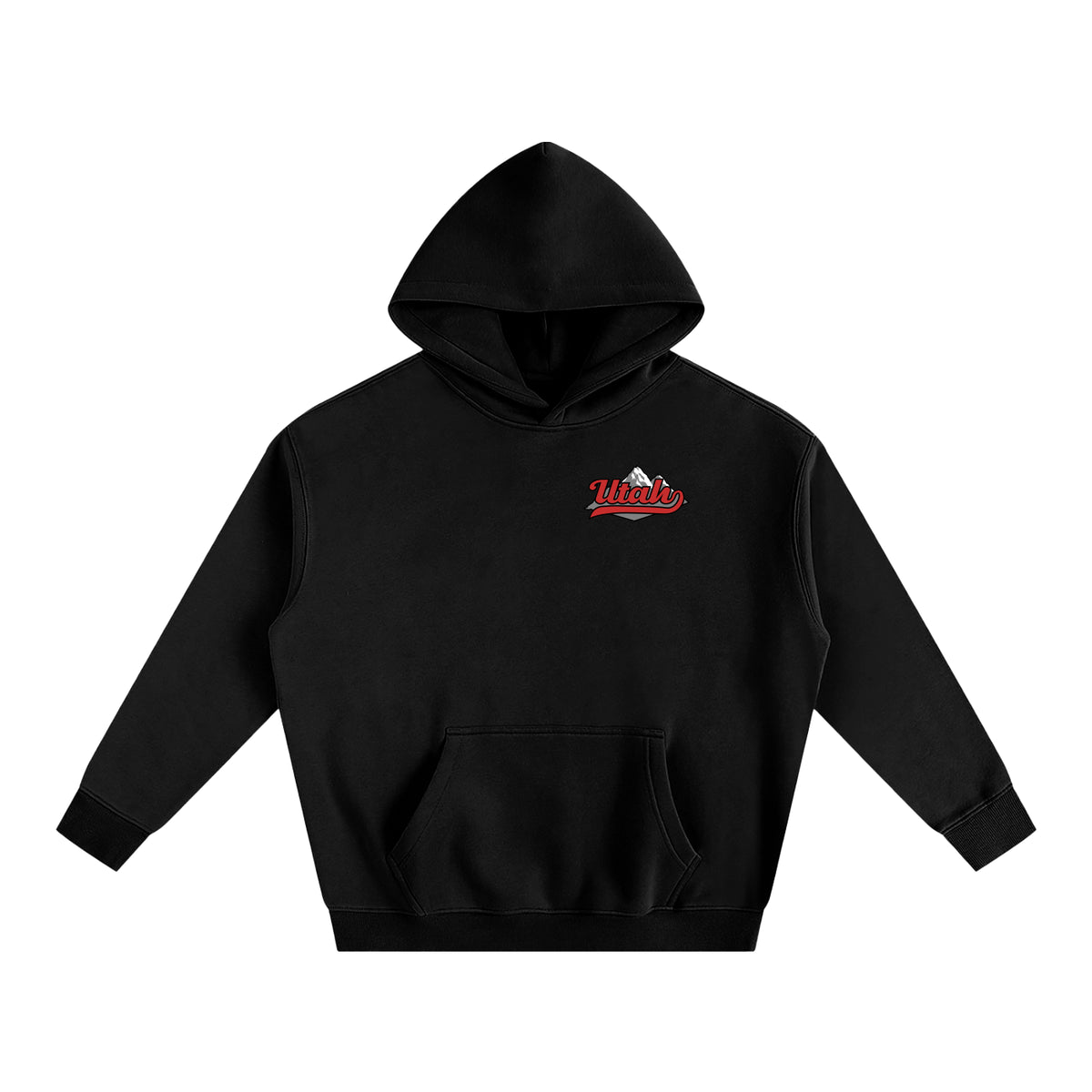 Utah Mountain Oversized Hoodie