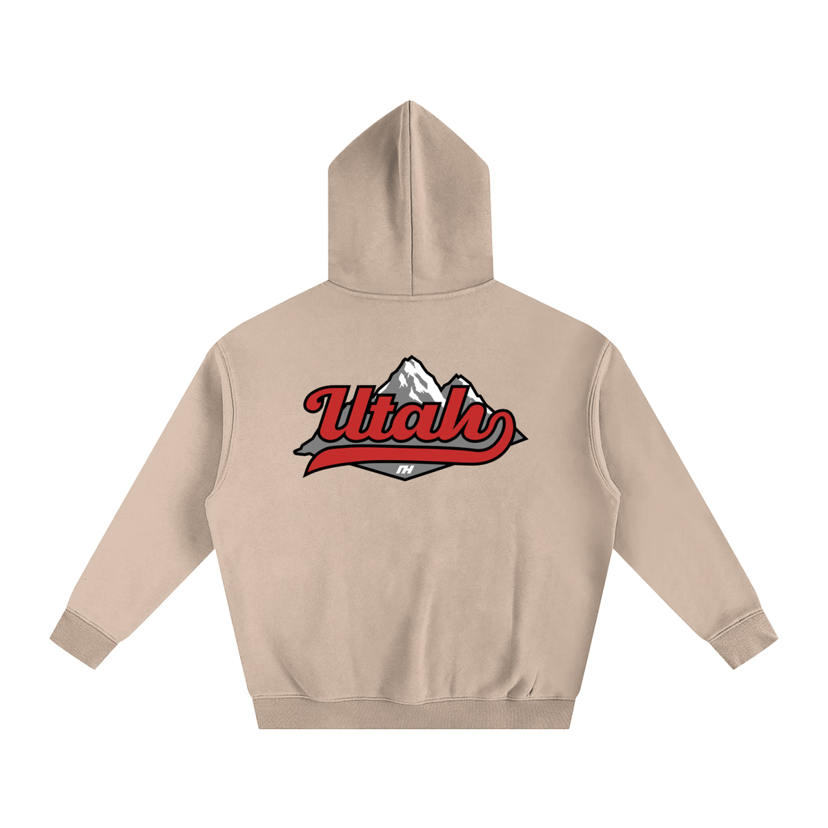 Utah Mountain Oversized Hoodie