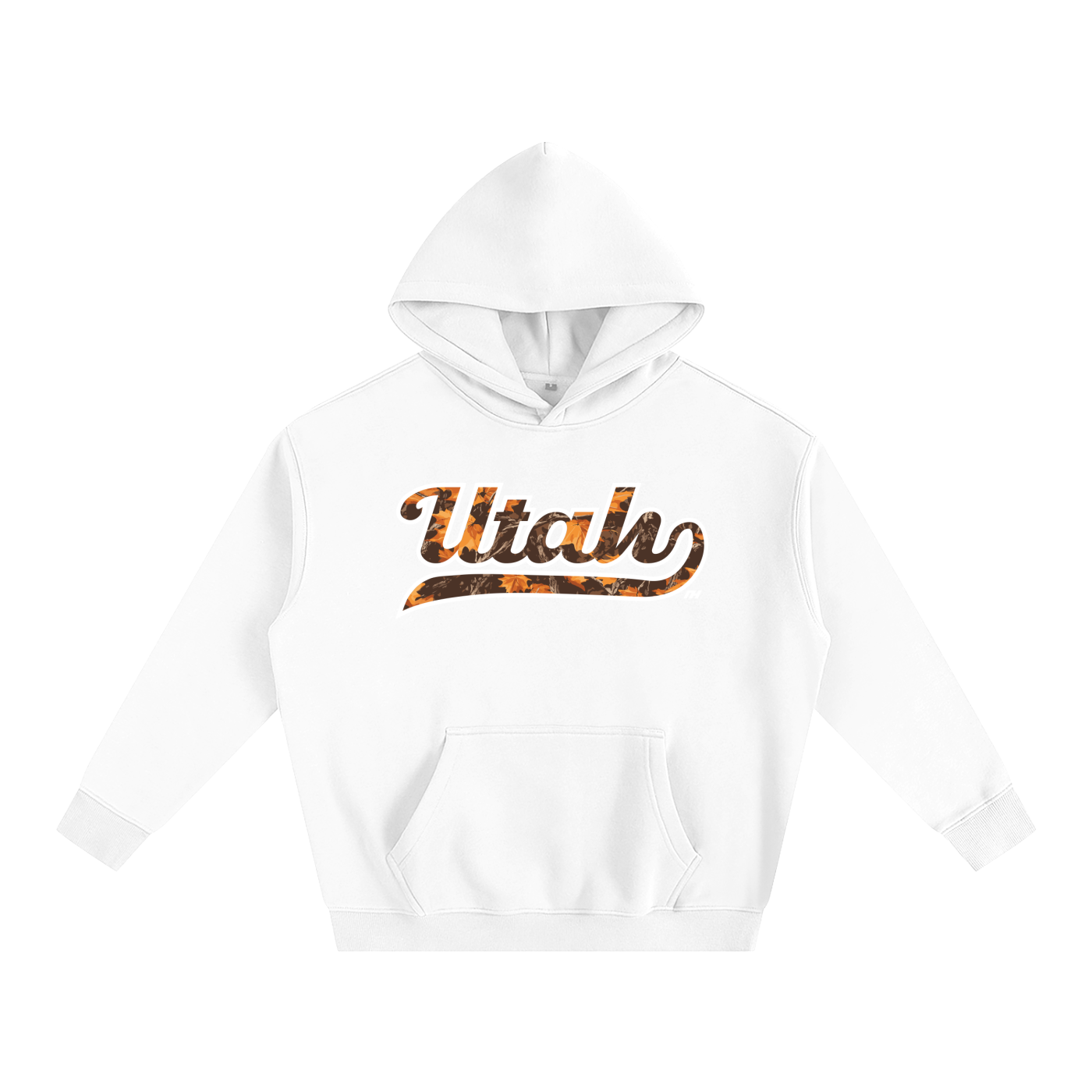 Utah Camo Script Hoodie