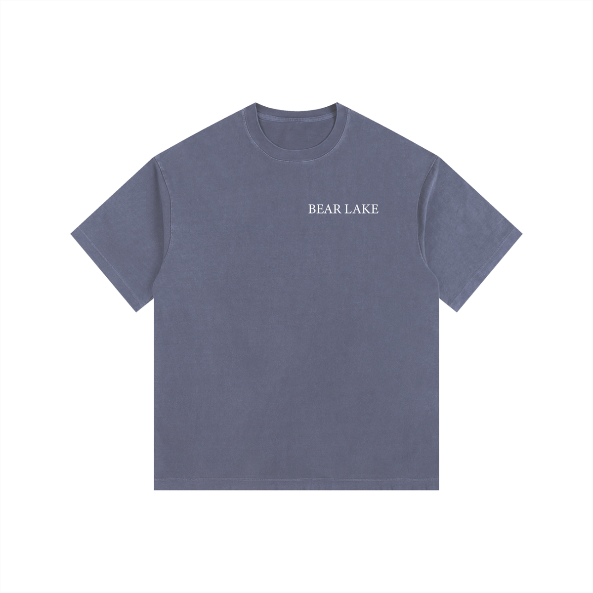 Bear Lake Sailboat Vintage Oversized T-Shirt