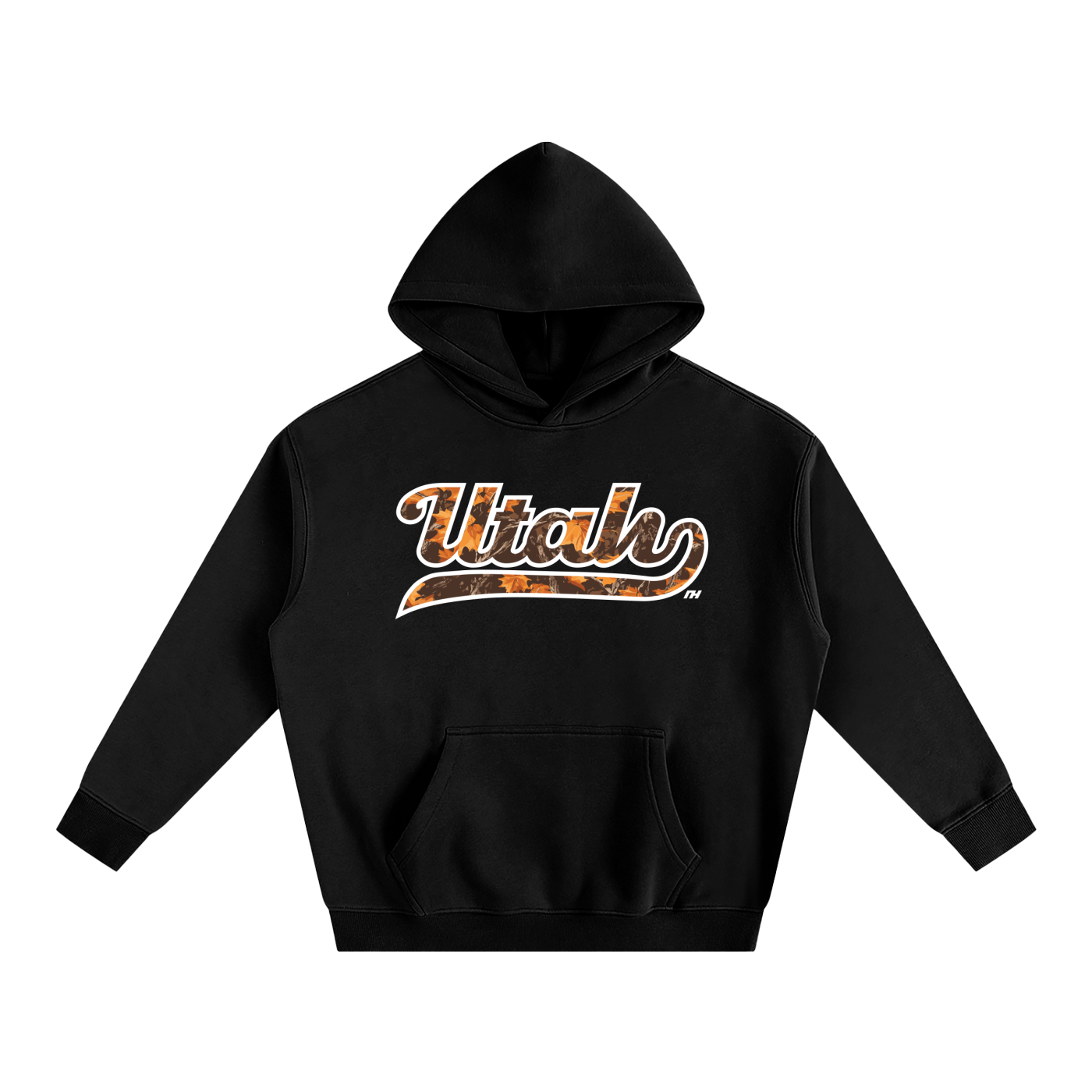 Utah Camo Script Hoodie