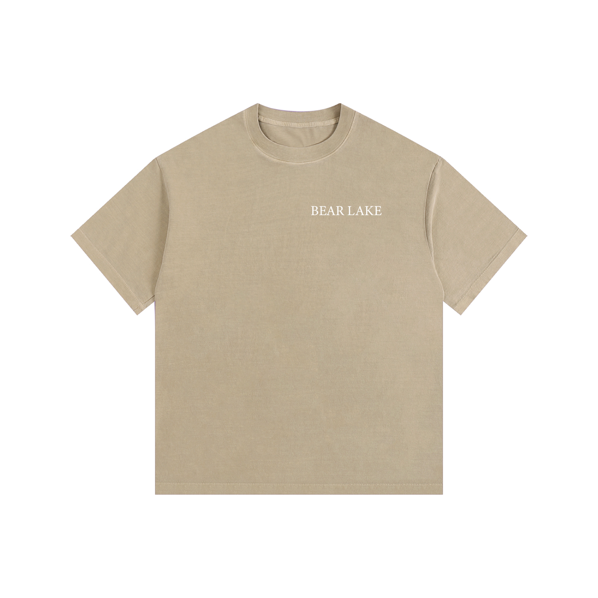 Bear Lake Sailboat Vintage Oversized T-Shirt