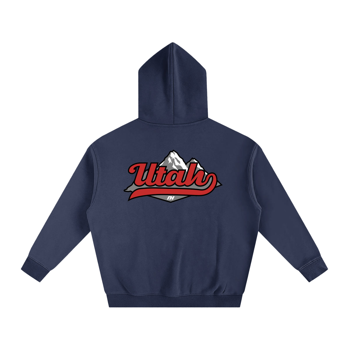 Utah Mountain Oversized Hoodie