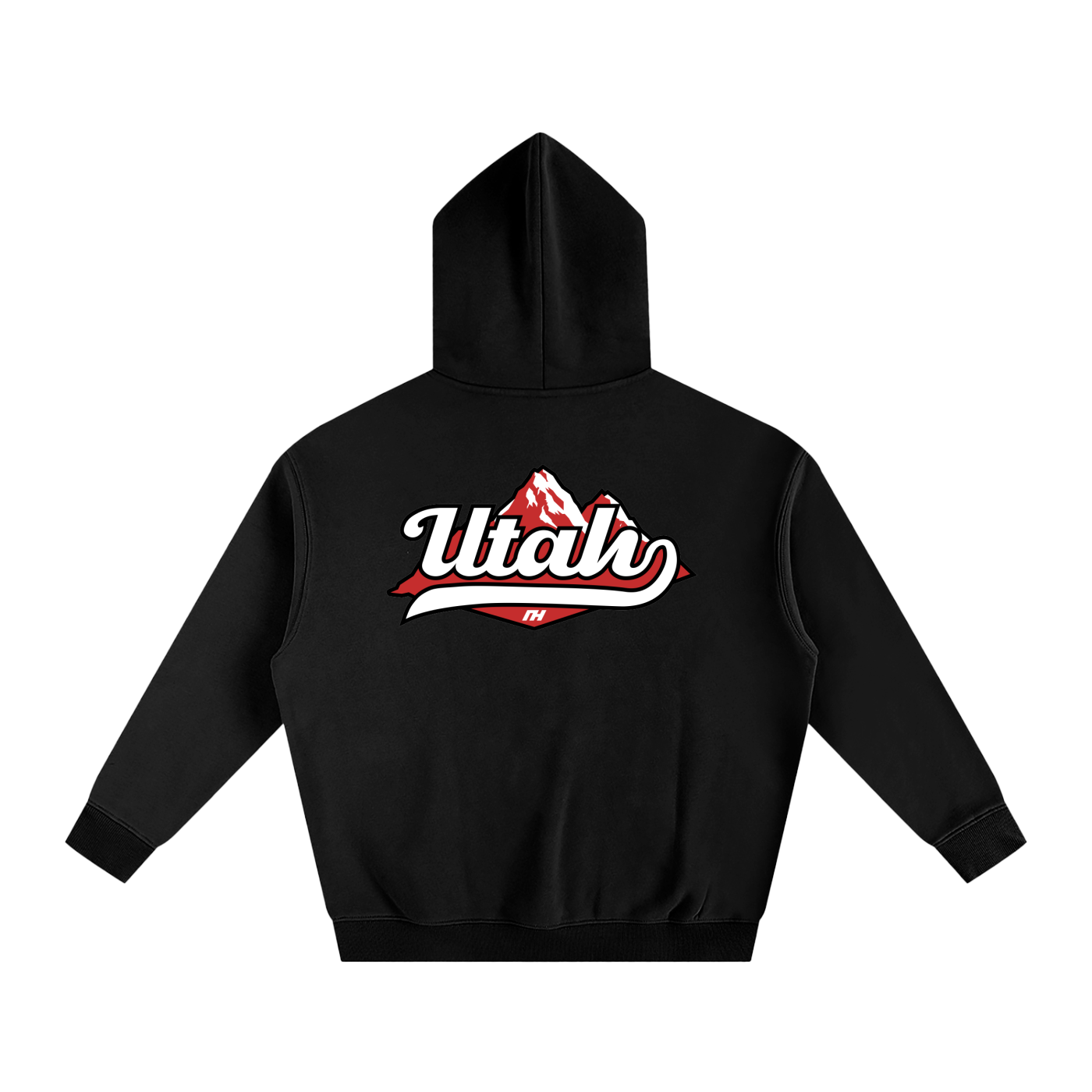 Utah Mountain Oversized Hoodie