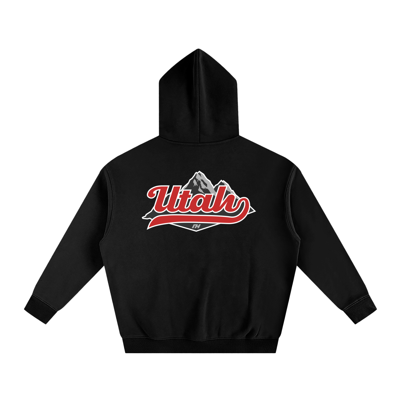 Utah Mountain Oversized Hoodie