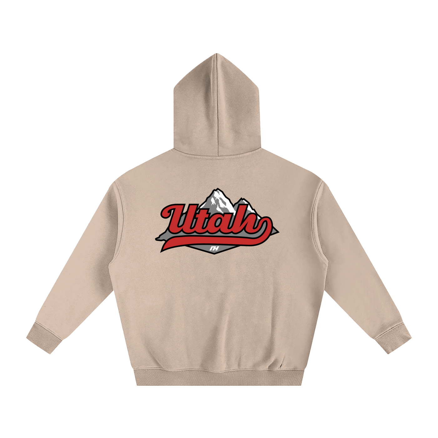 Utah Mountain Oversized Hoodie
