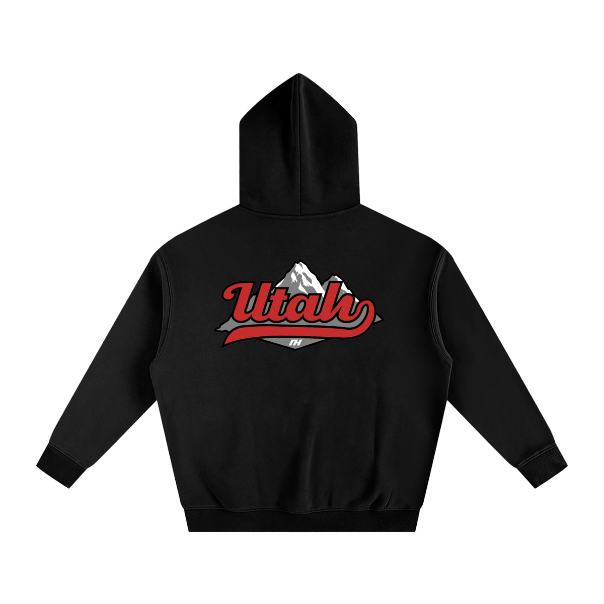 Utah Mountain Oversized Hoodie