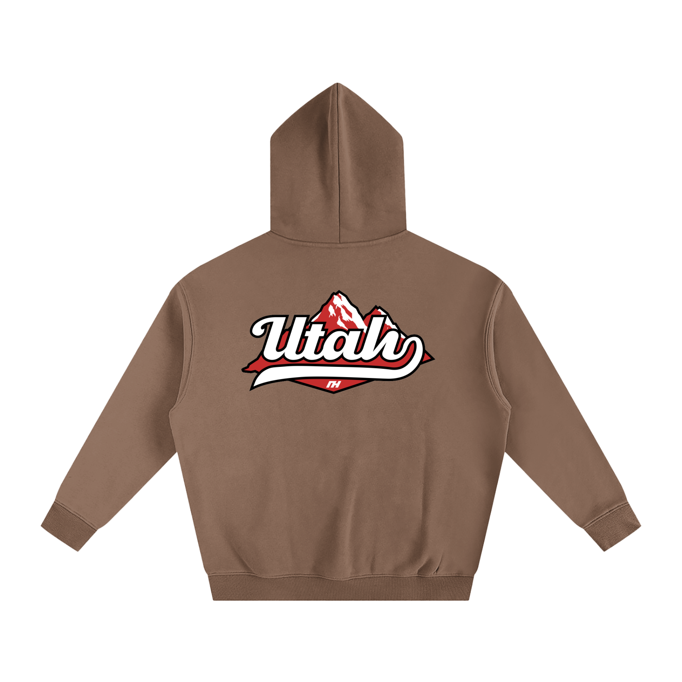 Utah Mountain Oversized Hoodie