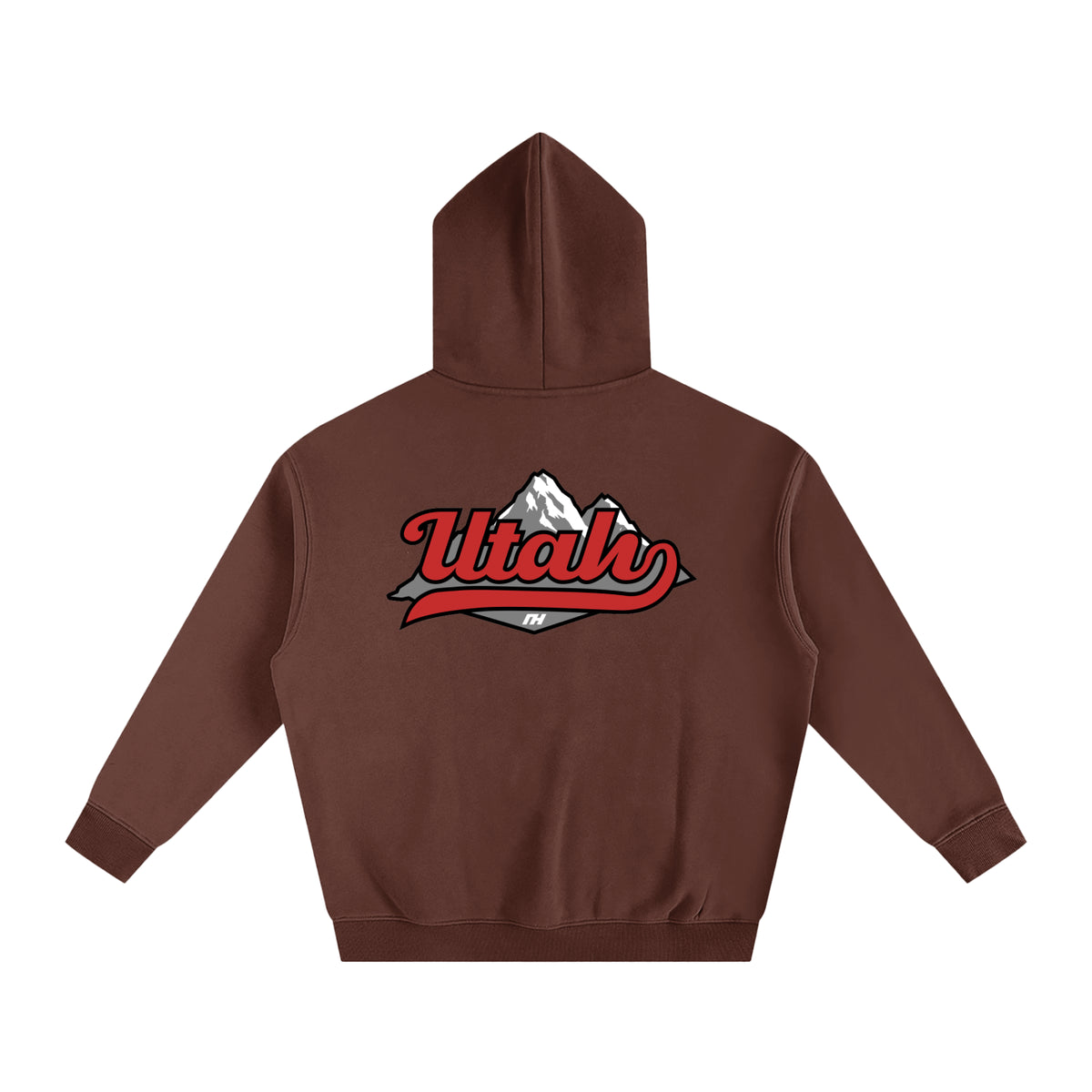 Utah Mountain Oversized Hoodie