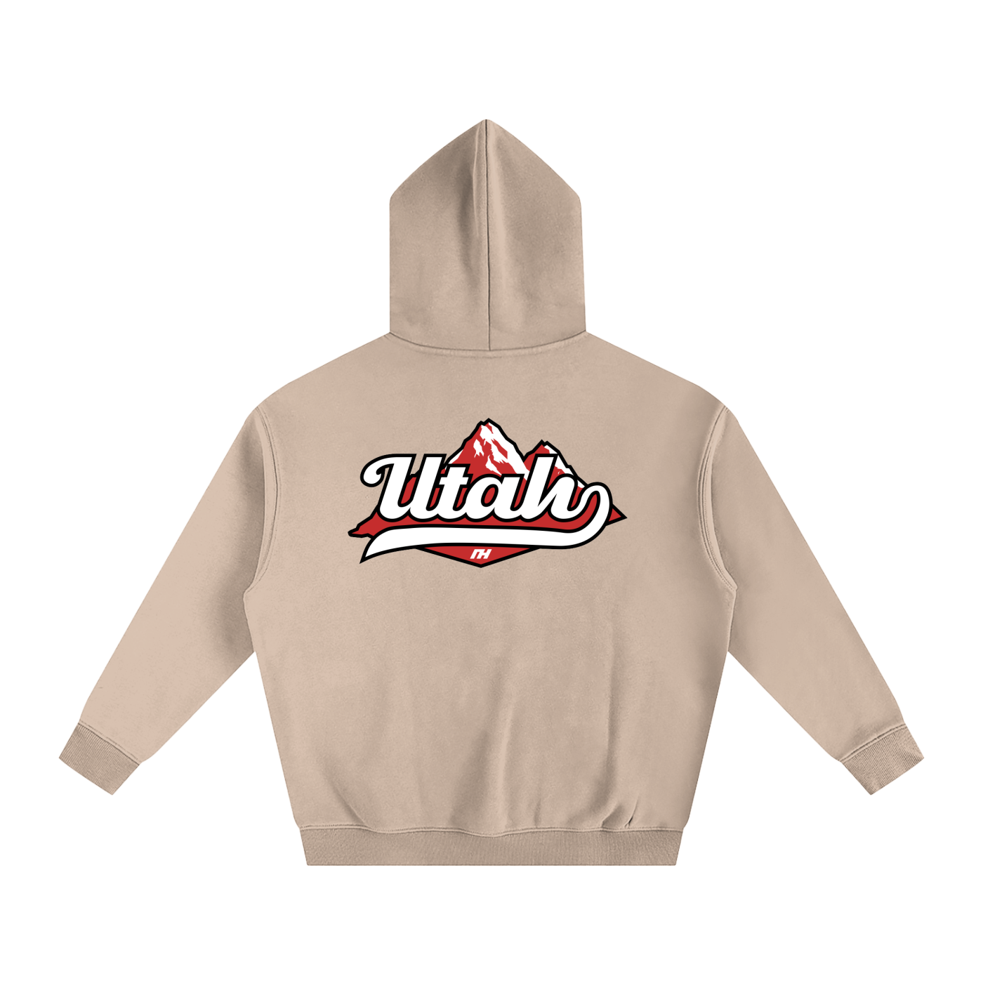 Utah Mountain Oversized Hoodie