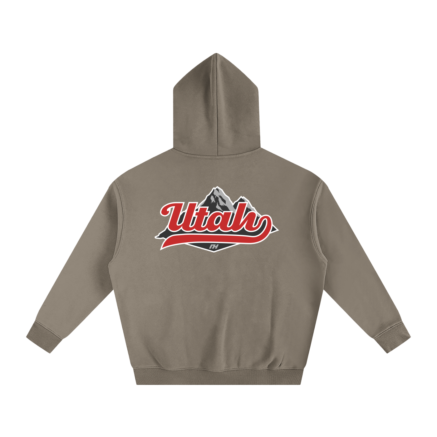 Utah Mountain Oversized Hoodie