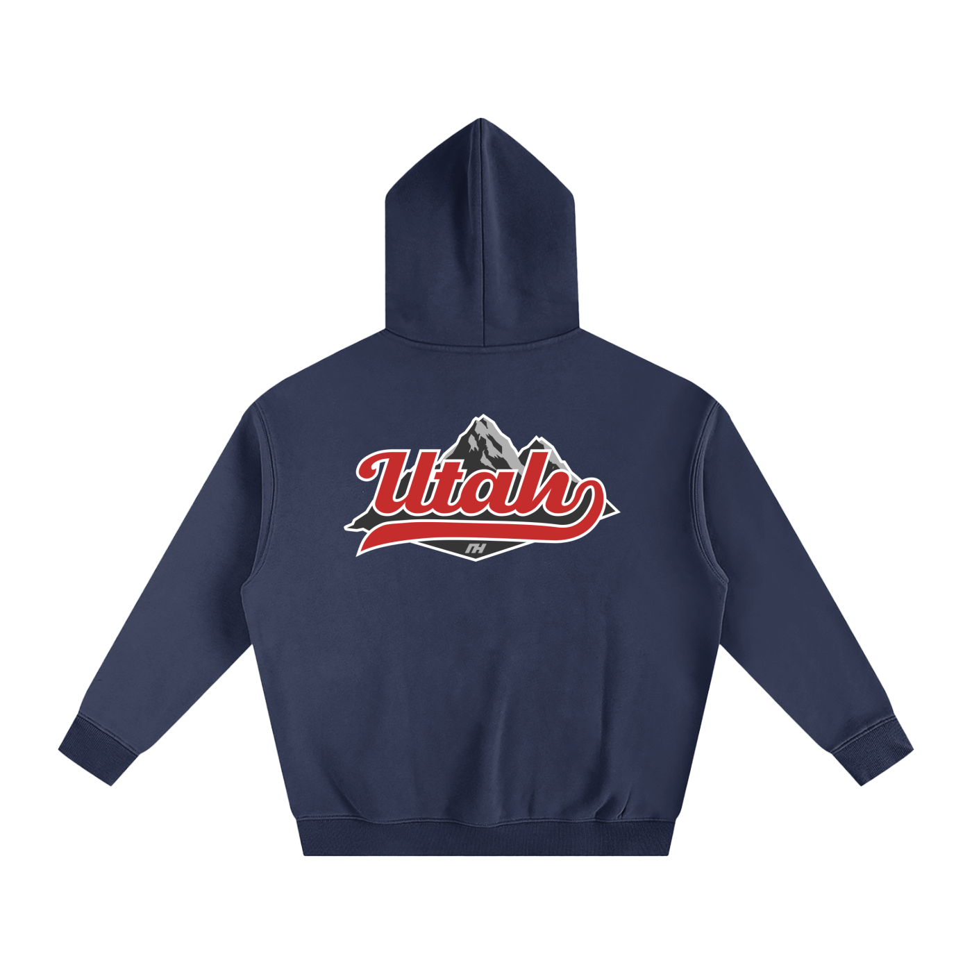 Utah Mountain Oversized Hoodie