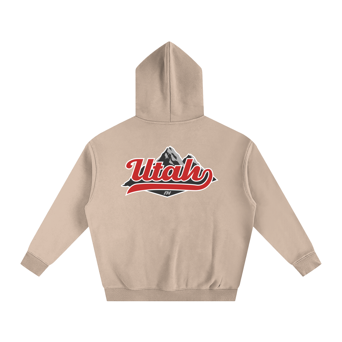 Utah Mountain Oversized Hoodie