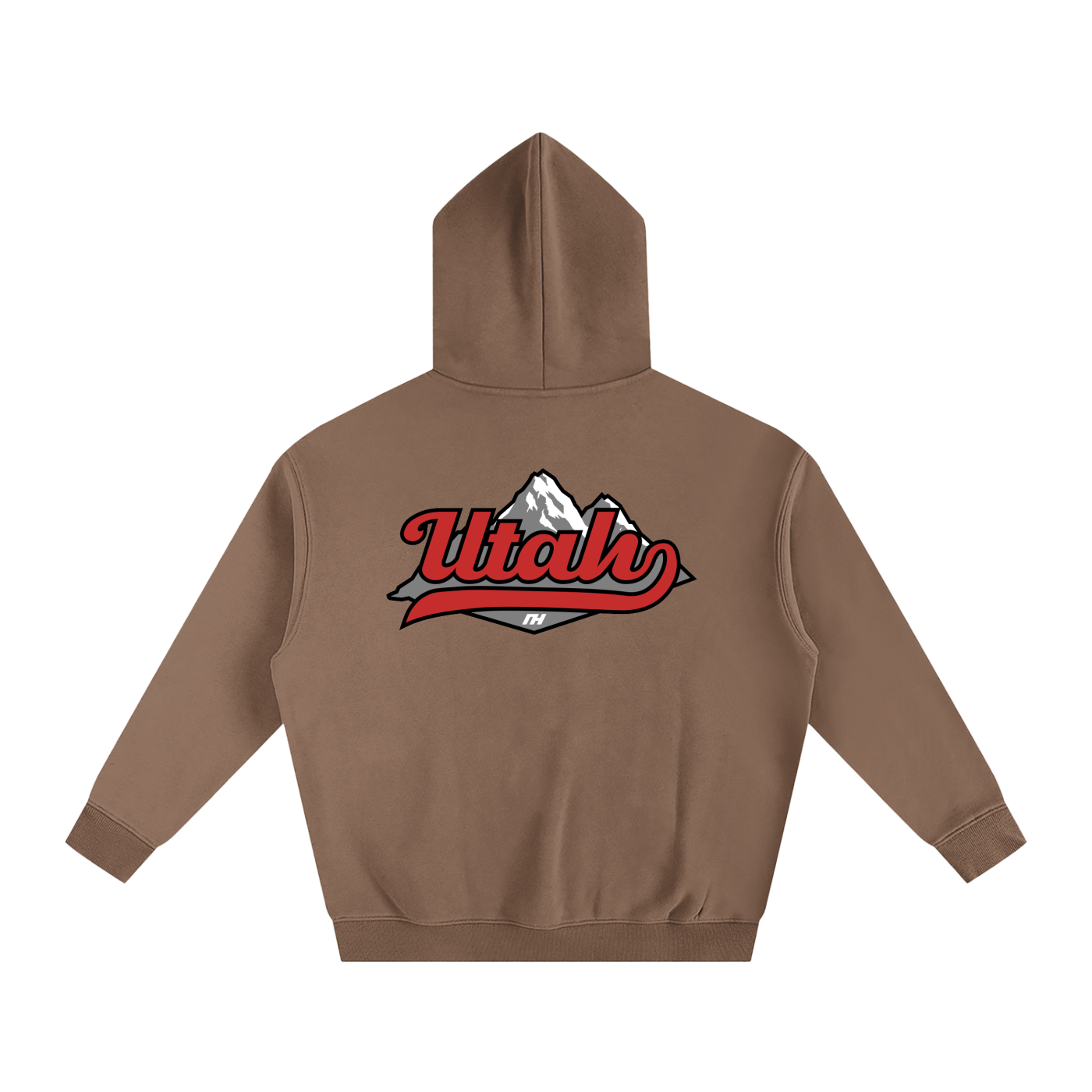 Utah Mountain Oversized Hoodie