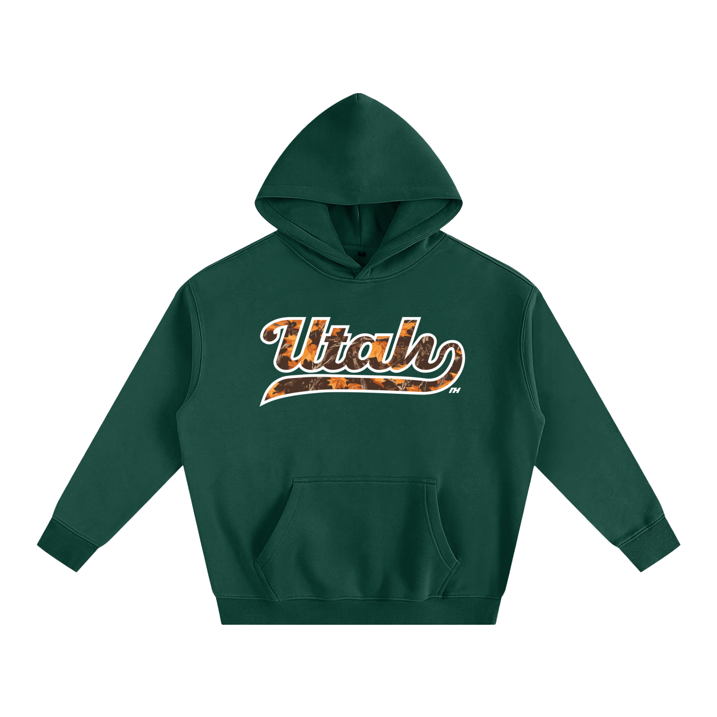 Utah Camo Script Hoodie