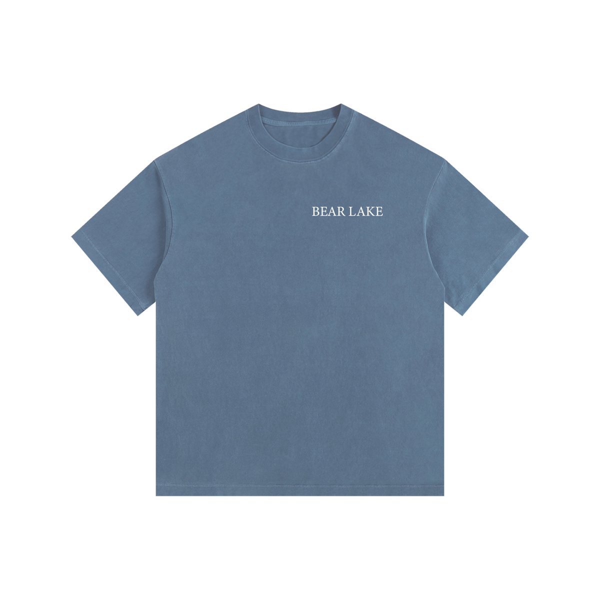 Bear Lake Sailboat Vintage Oversized T-Shirt