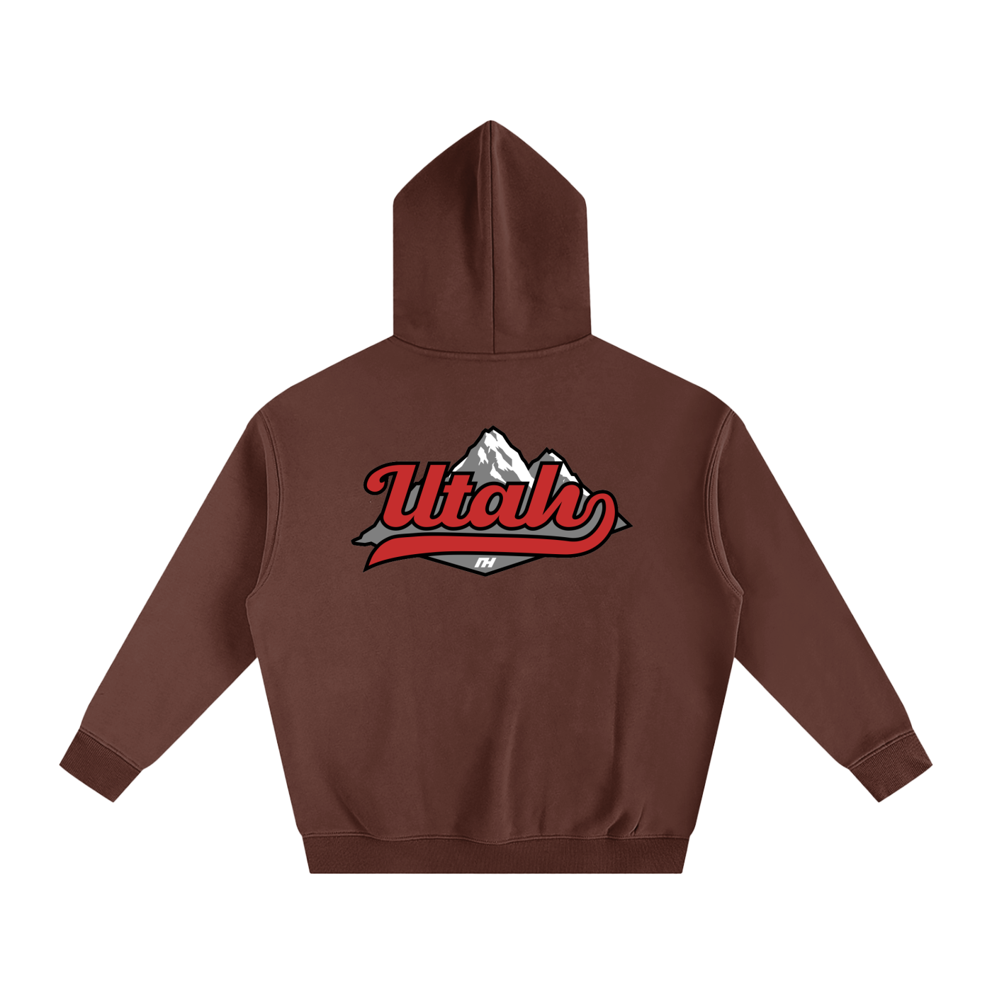 Utah Mountain Oversized Hoodie