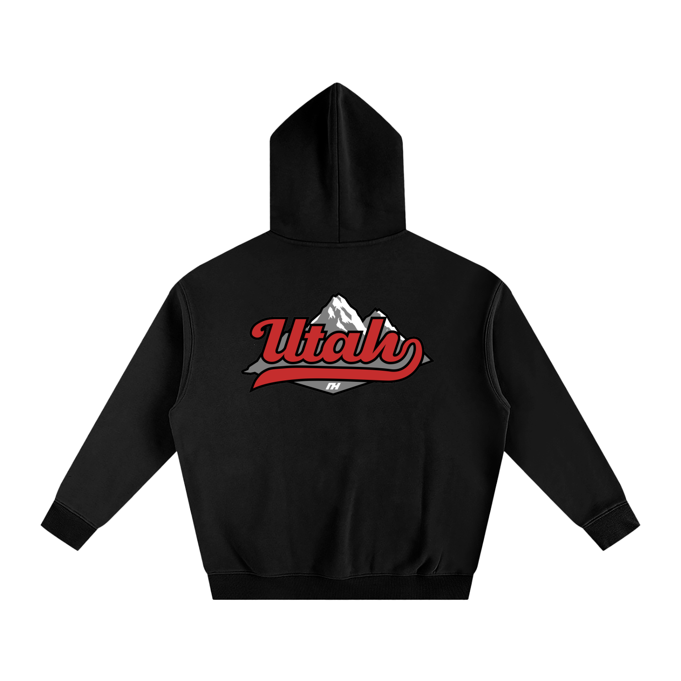 Utah Mountain Oversized Hoodie