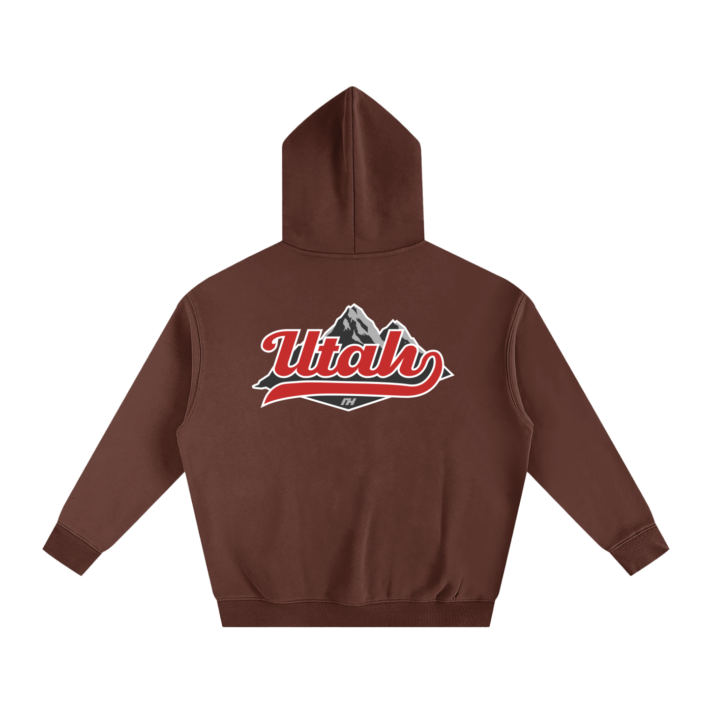 Utah Mountain Oversized Hoodie