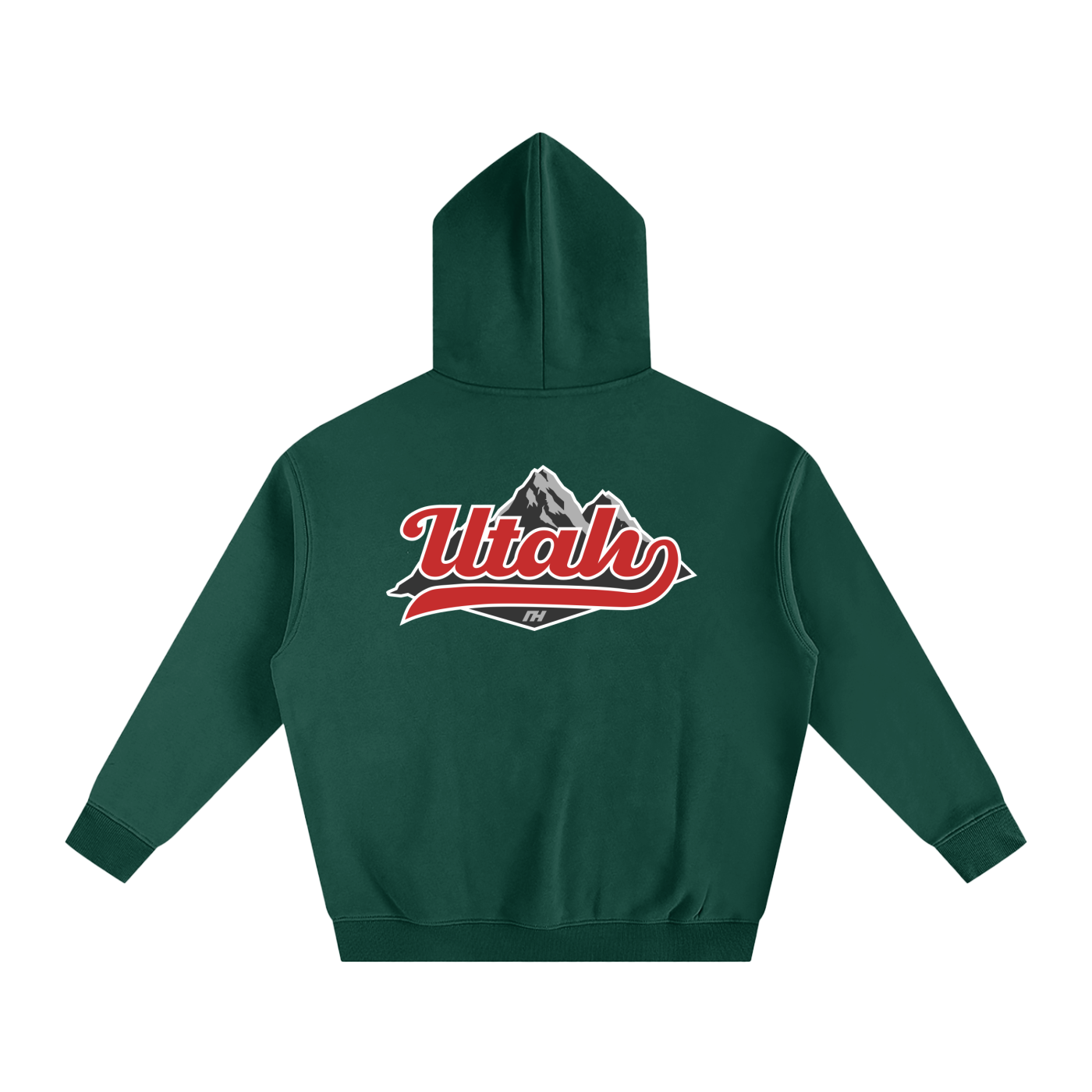 Utah Mountain Oversized Hoodie