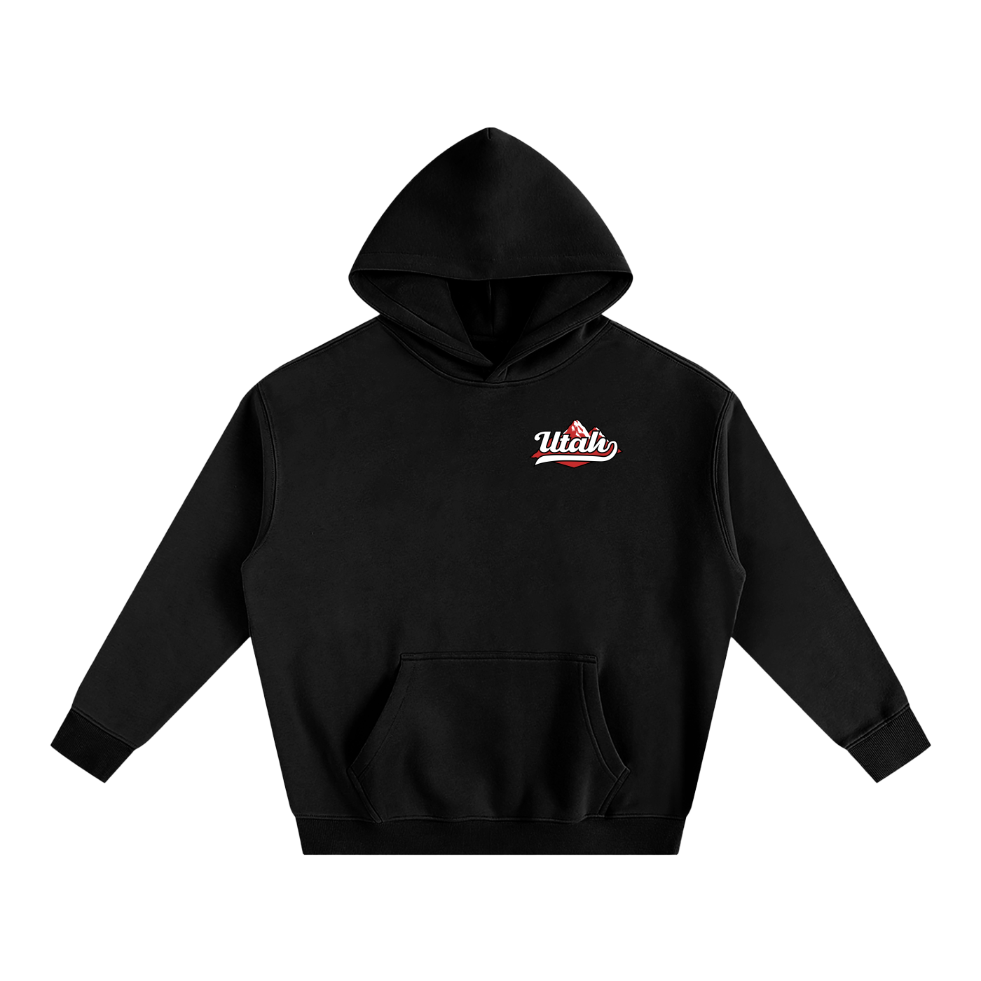 Utah Mountain Oversized Hoodie
